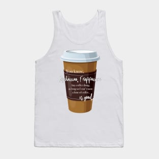 Mochaccinio Frappuccino Tank Top